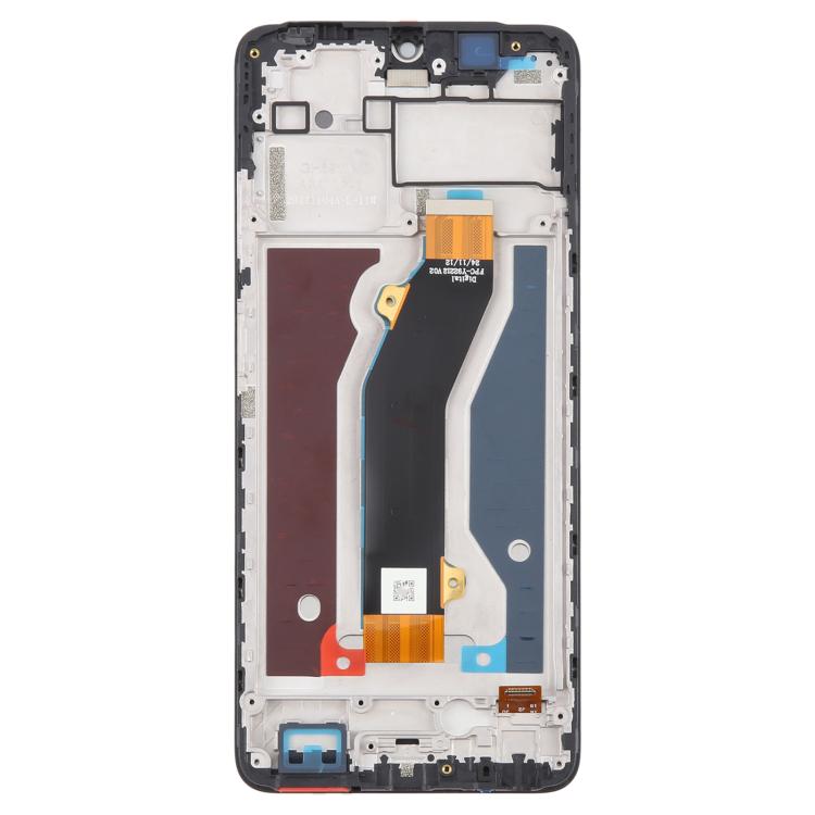 For ZTE Blade V70 Max LCD Screen Digitizer Full Assembly with Frame