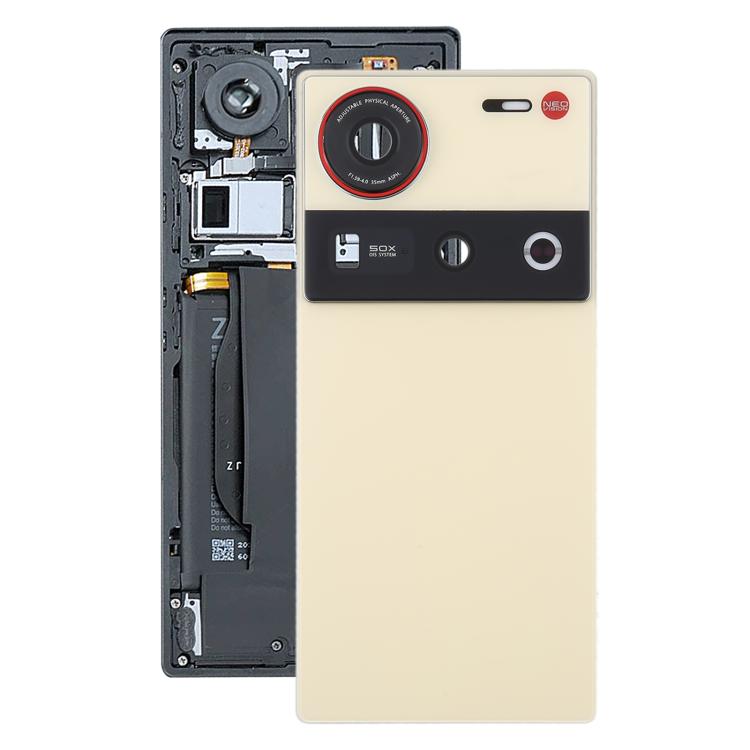 For ZTE nubia Z70 Ultra NX733J NX736J Glass Battery Back Cover with Camera Lens Cover, For ZTE nubia Z70 Ultra