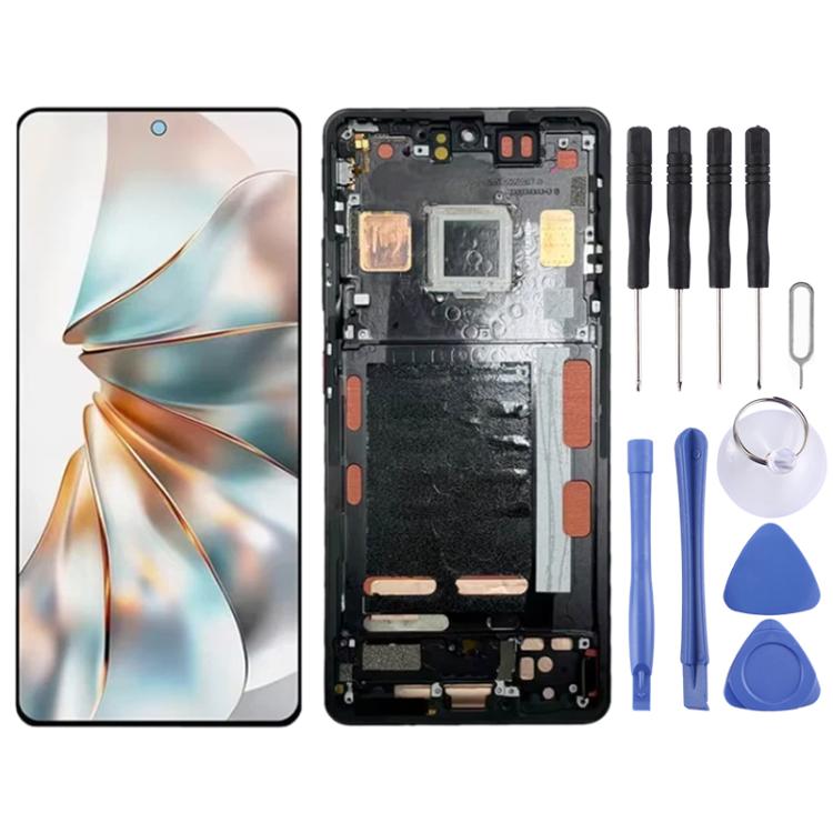 For ZTE nubia Z60S Pro NX725J Original LCD Screen Digitizer Full Assembly with Frame