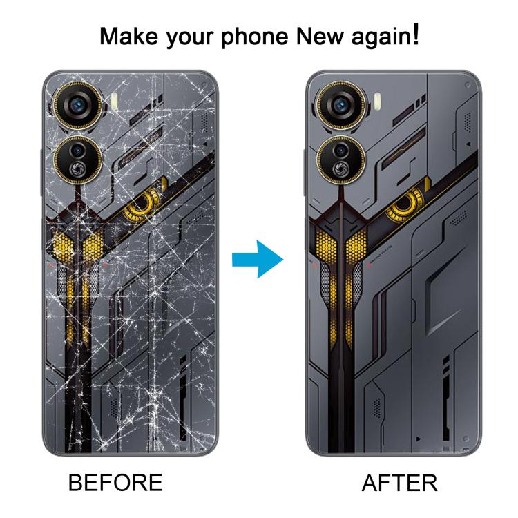 For ZTE nubia Neo 5G 8150N Plastic Battery Back Cover with Middle Frame / Camera Lens Cover