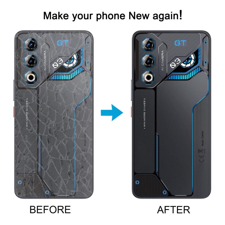 For ZTE nubia Neo 3 GT Glass Battery Back Cover with Camera Lens Cover