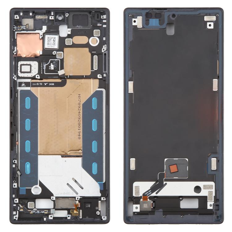 For ZTE nubia RedMagic 10S Pro NX789J Middle Frame Bezel Plate with In-Display Fingerprint Sensor Flex Cable