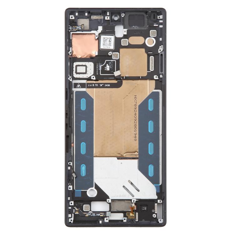 For ZTE nubia RedMagic 10S Pro NX789J Middle Frame Bezel Plate with In-Display Fingerprint Sensor Flex Cable