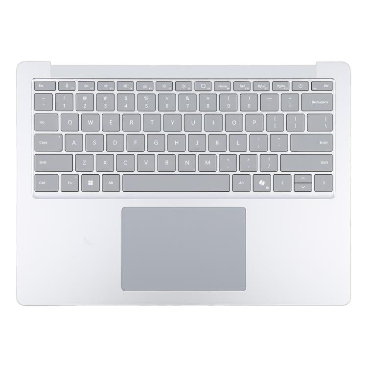 For Microsoft Surface Laptop 6 13.5 inch US Keyboard with C Shell / Touch Board (Silver)