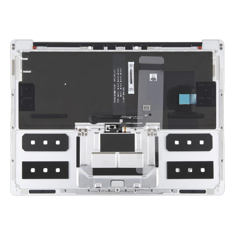 For Microsoft Surface Laptop 6 13.5 inch US Keyboard with C Shell / Touch Board (Silver)