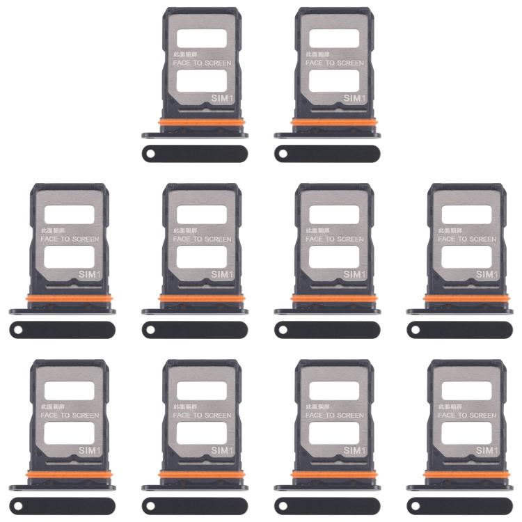 For Xiaomi 14T Pro 5G 10pcs Original SIM Card Tray, For Xiaomi 14T Pro 5G(Original)