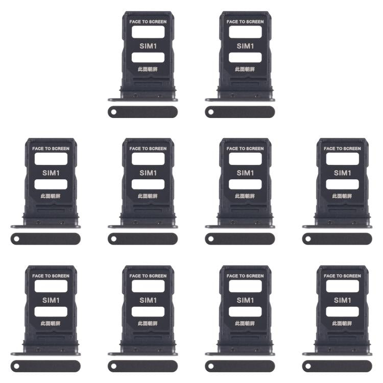 For Xiaomi 15 10pcs Original SIM Card Tray + SIM Card Tray