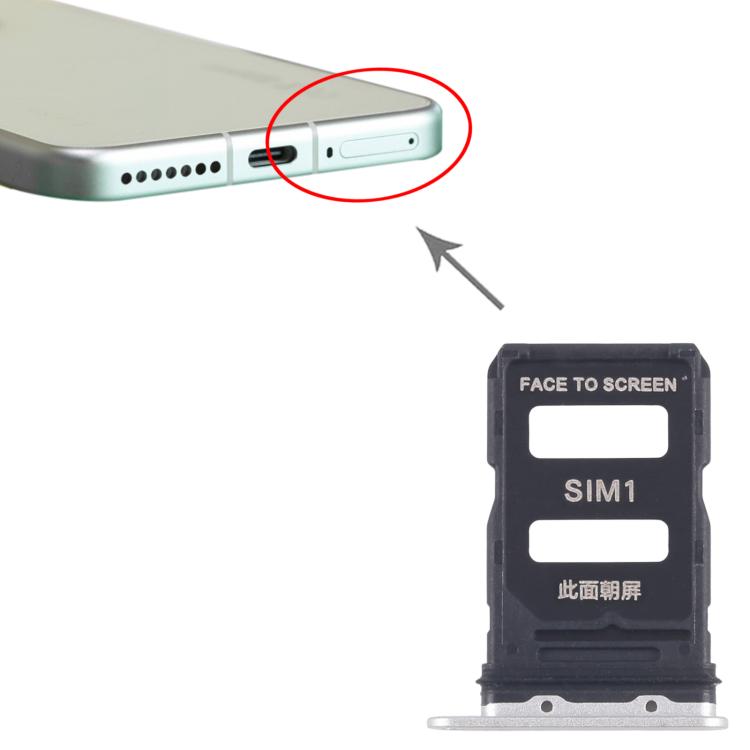 For Xiaomi 15 10pcs Original SIM Card Tray + SIM Card Tray, For Xiaomi 15(Original)