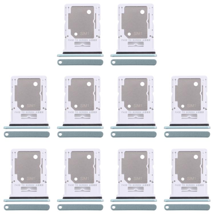 For Xiaomi Redmi Note 14 5G 10pcs Original SIM + SIM / Micro SD Card Tray, For Xiaomi Redmi Note 14 5G(Original), For Xiaomi Redmi Note 14 5G(Original,Light Green)