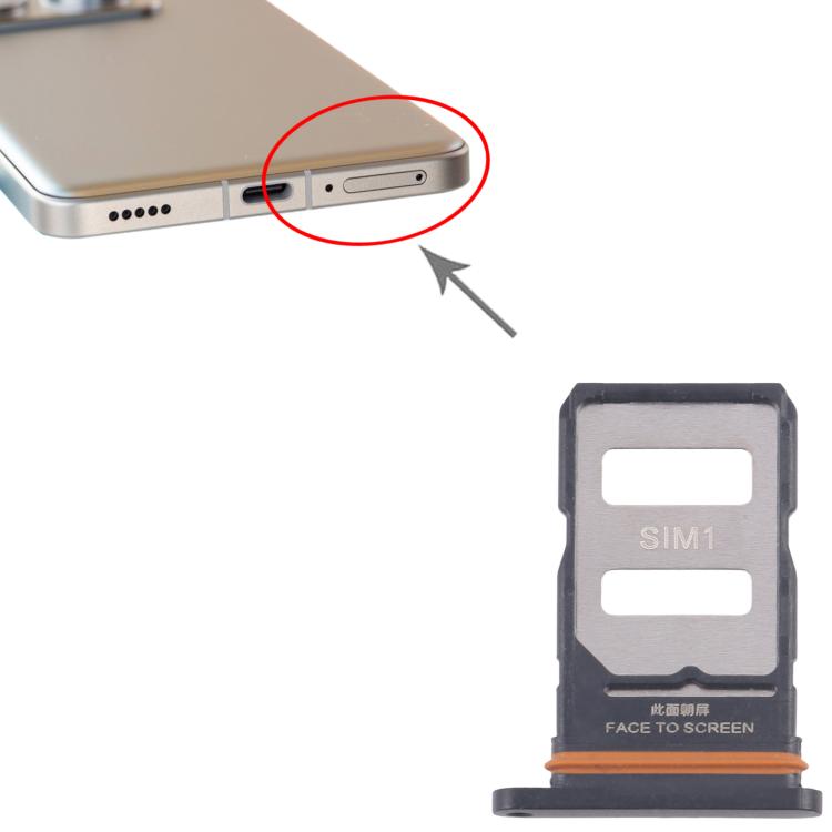 Tiroirs pour carte SIM d'origine pour Xiaomi 14T Pro+ 5G (10 pièces) + plateau pour carte SIM, pour Xiaomi Redmi Note 14 Pro+ 5G (Original)