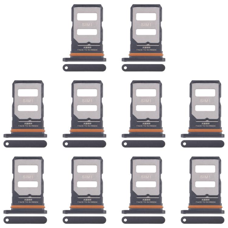 For Xiaomi 14T Pro+ 5G 10pcs Original SIM Card Tray + SIM Card Tray