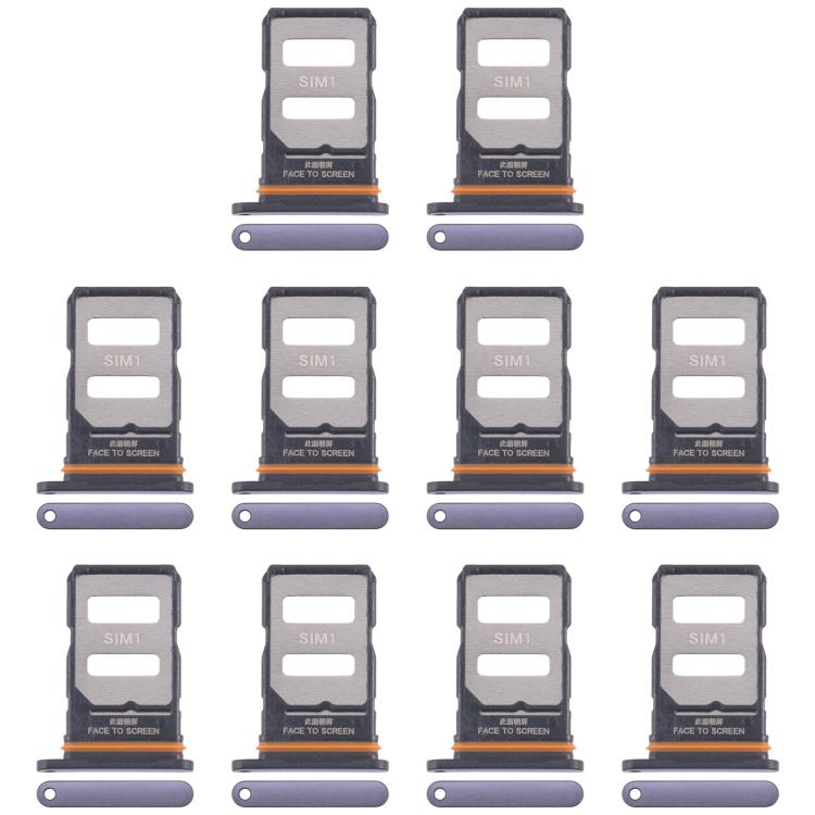 For Xiaomi 14T Pro+ 5G 10pcs Original SIM Card Tray + SIM Card Tray