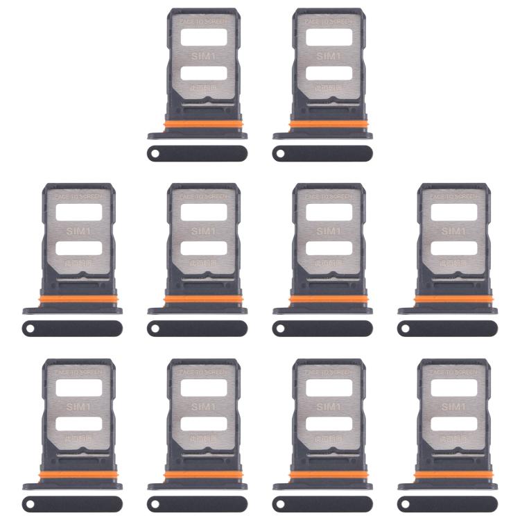 Pour Xiaomi Redmi Turbo 4, lot de 10 tiroirs pour carte SIM d'origine + plateau pour carte SIM, pour Xiaomi Redmi Turbo 4 (Original)