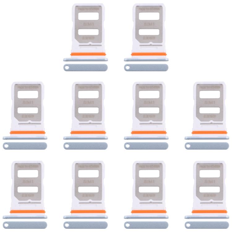 Pour Xiaomi Redmi Turbo 4, lot de 10 tiroirs pour carte SIM d'origine + plateau pour carte SIM, pour Xiaomi Redmi Turbo 4 (Original)