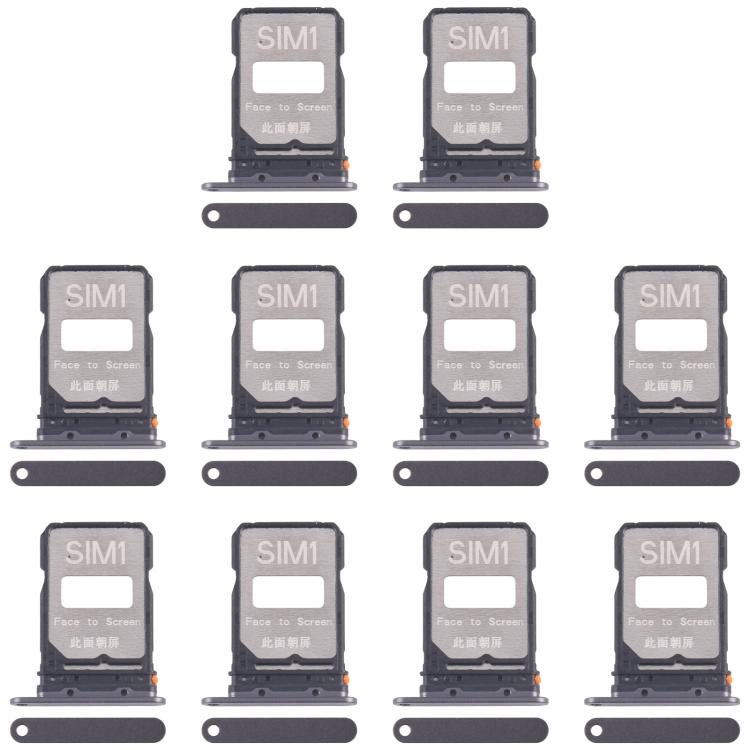 Lot de 10 tiroirs pour carte SIM d'origine pour Xiaomi Poco F7 Pro