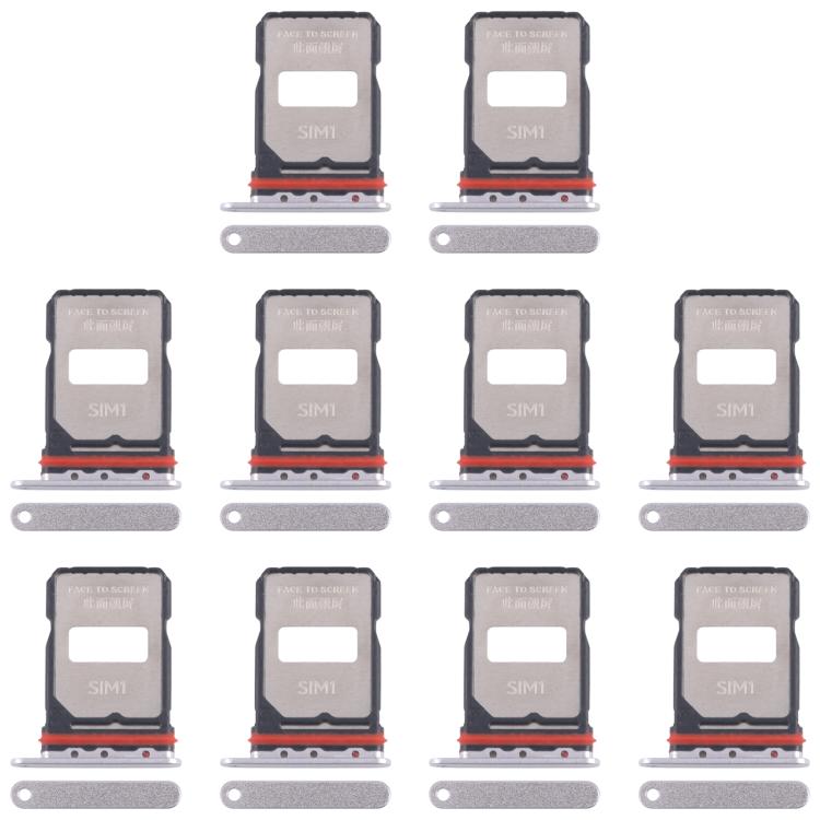 Lot de 10 tiroirs pour carte SIM d'origine pour Xiaomi Poco F7 Pro
