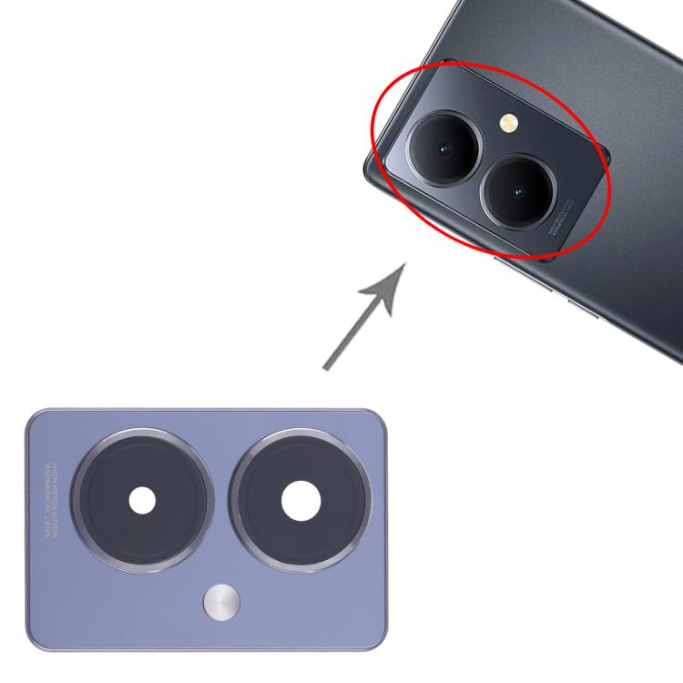 For vivo Y78+ 5G Original Rear Camera Lens Cover