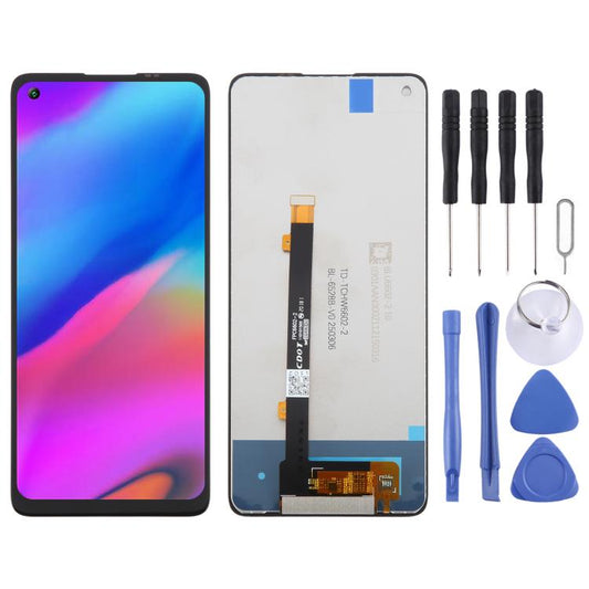 Pantalla LCD OEM para BLU G91 con digitalizador, ensamblaje completo.