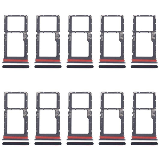 Lot de 10 plateaux pour cartes SIM et Micro SD d'origine pour Motorola Moto G53 XT2335-2