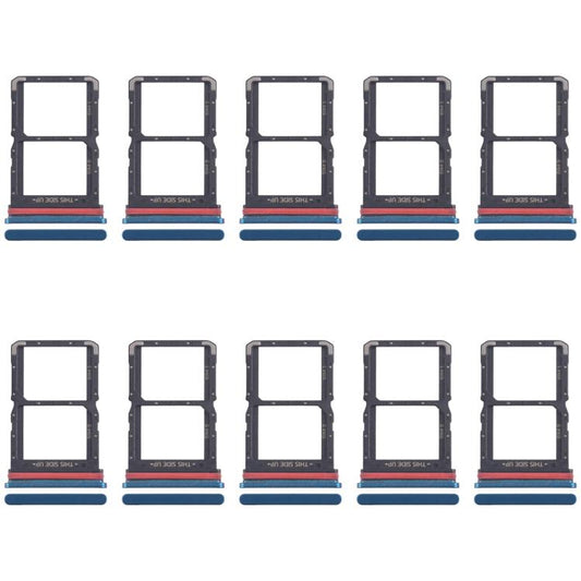 Pour Motorola Moto G71 5G XT2169-1 XT2169-2 Lot de 10 plateaux de carte SIM d'origine + plateau de carte SIM, pour Motorola Moto G71 5G