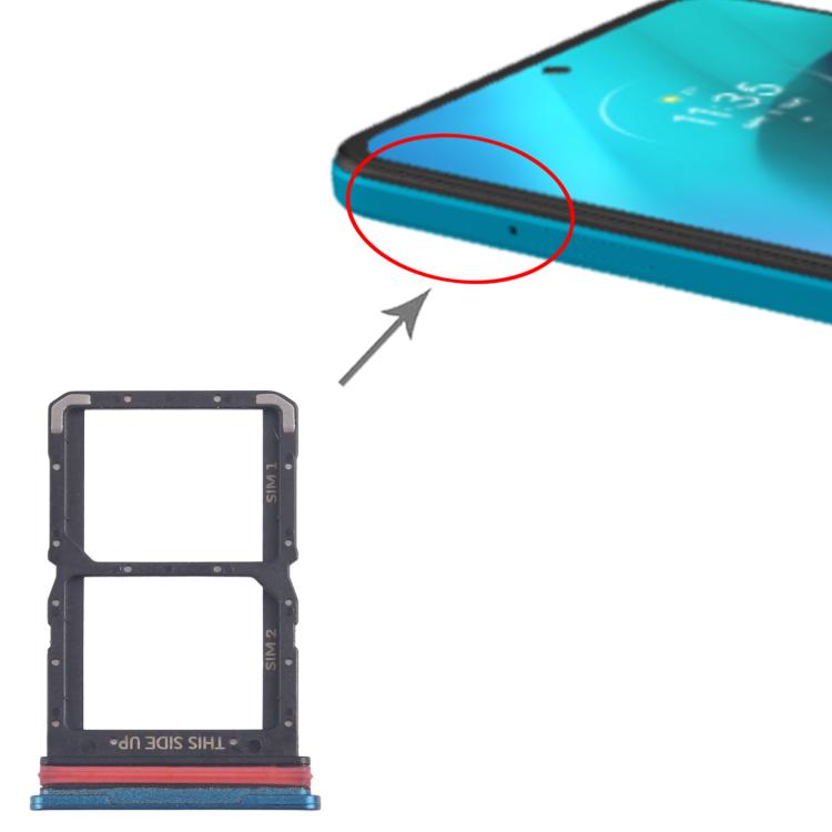 For Motorola Moto G71 5G XT2169-1 XT2169-2 10pcs Original SIM Card Tray + SIM Card Tray