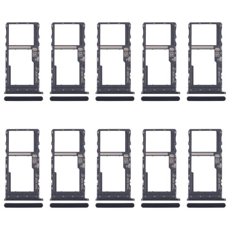 For Motorola Moto G 2022 10pcs Original SIM + Micro SD Card Tray