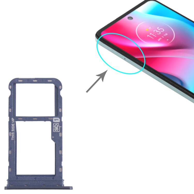 For Motorola Moto G60s XT2133-2 XT2133-1 10pcs Original SIM + Micro SD Card Tray