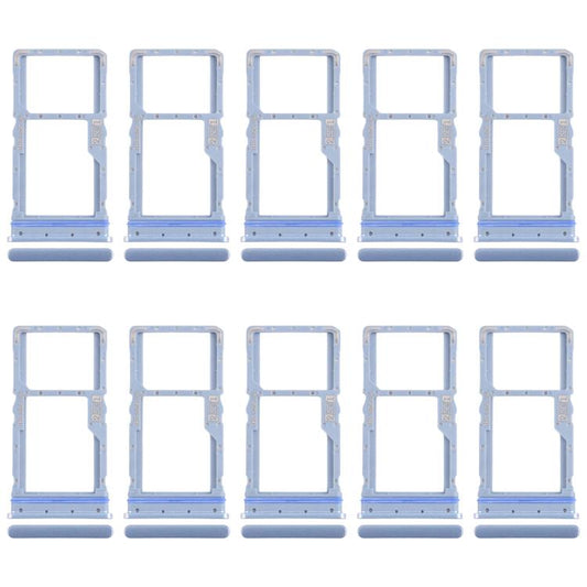 Lot de 10 tiroirs pour cartes SIM et Micro SD d'origine pour Motorola Moto G31 XT2173-3