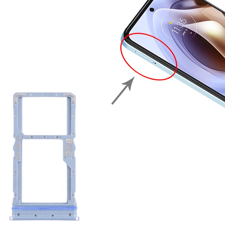 For Motorola Moto G31 XT2173-3 10pcs Original SIM + Micro SD Card Tray