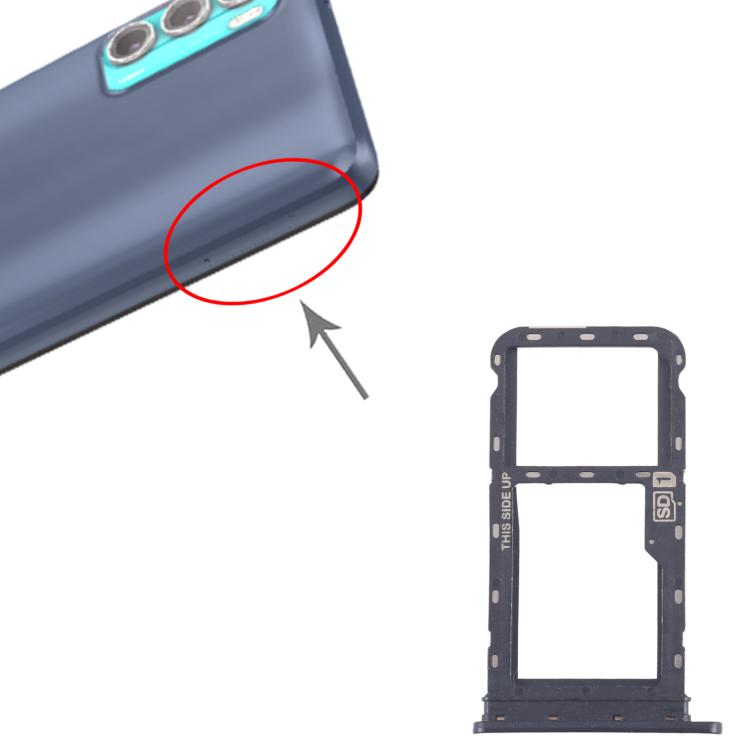 For Motorola Moto G60 10pcs Original SIM + Micro SD Card Tray