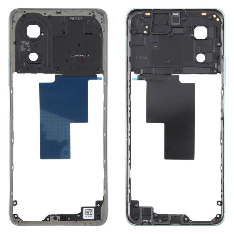 For OPPO A58 4G CPH2529 Original Middle Frame Bezel Plate