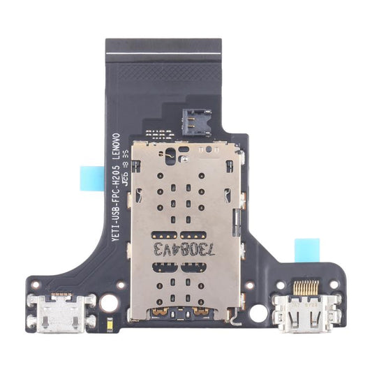 For Lenovo Yoga Book YB1-X90F/X90L/X91F Original Charging Port Board With SIM Card Holder Socket