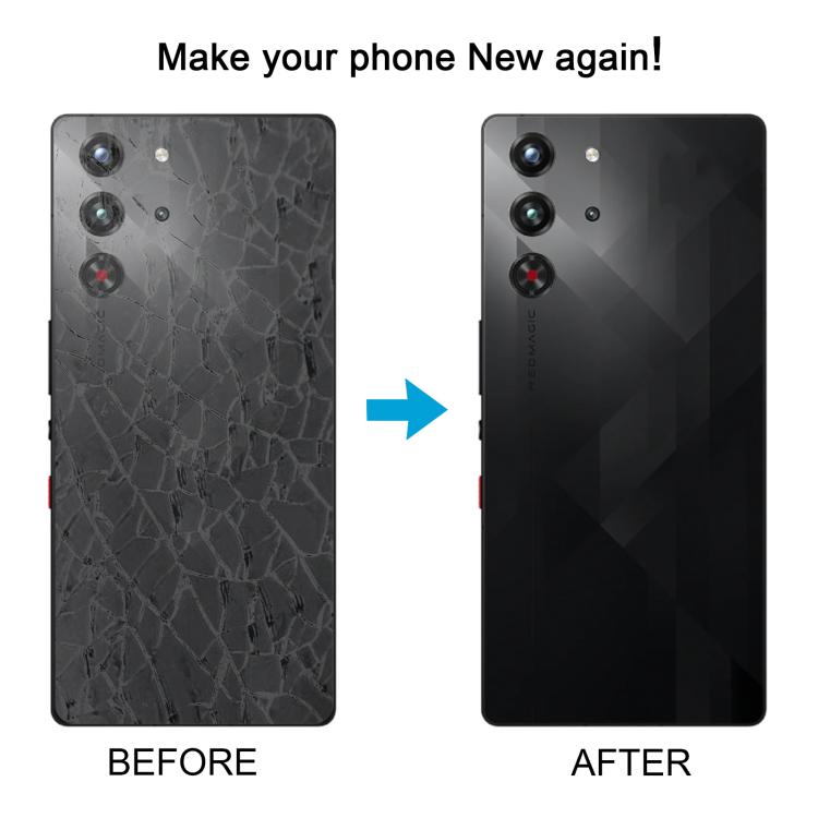 For ZTE Nubia RedMagic 10 Pro / 10 Pro+ NX789J Back Cover with Flash Shield, For ZTE Nubia RedMagic 10 Pro / 10 Pro+(Original), For ZTE Nubia RedMagic 10 Pro / 10 Pro+