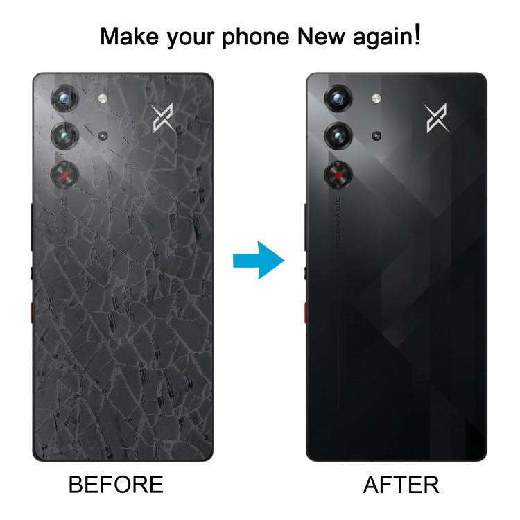 For ZTE Nubia RedMagic 10 Pro / 10 Pro+ NX789J Back Cover with Flash Shield