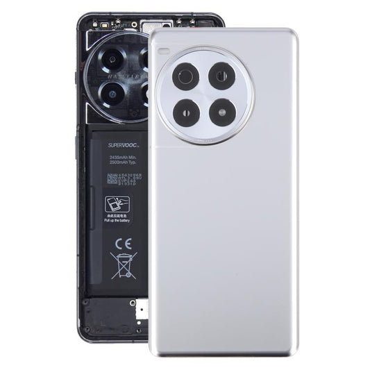 Tapa trasera de batería de vidrio original PJX110 con lente de cámara para OnePlus Ace 3 Pro (original)