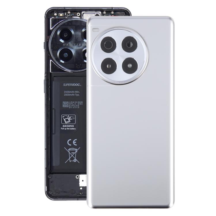 Tapa trasera de batería de vidrio original PJX110 con lente de cámara para OnePlus Ace 3 Pro (original)