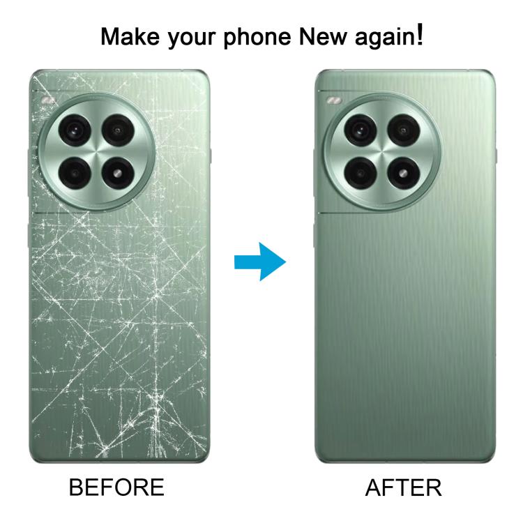 Carcasa trasera de batería de cuero original PJX110 con lente de cámara para OnePlus Ace 3 Pro (original)