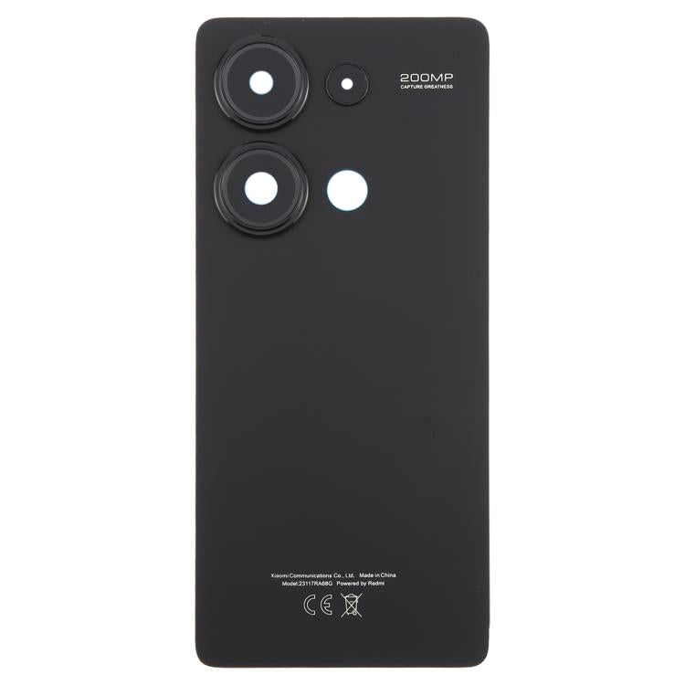 For Xiaomi Redmi Note 13 Pro 4G OEM Back Cover with Camera Lens Cover, For Xiaomi Redmi Note 13 Pro 4G(with Camera Lens Cover)