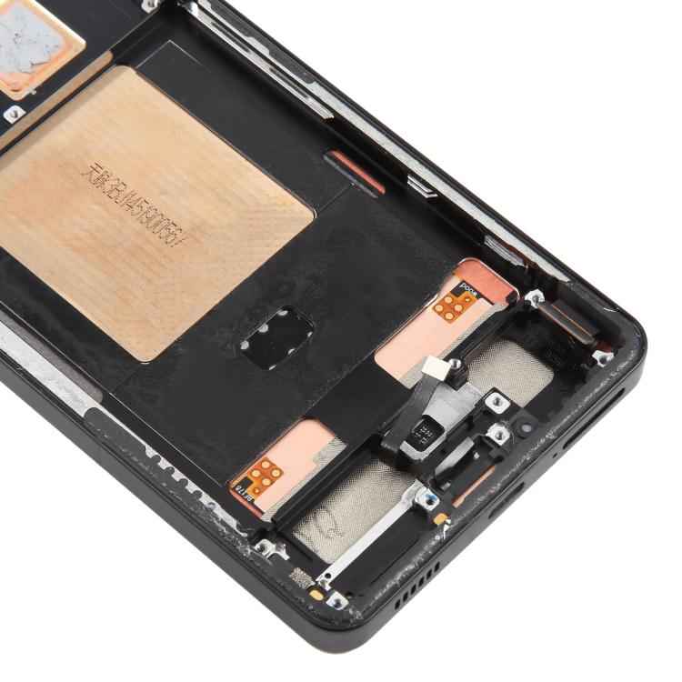 For ZTE Axon 60 Ultra Original Disassembled LCD Screen Digitizer Full Assembly with Frame