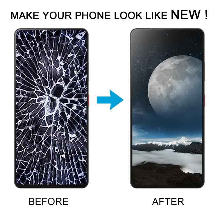 For ZTE Axon 60 Ultra Original Disassembled LCD Screen Digitizer Full Assembly with Frame