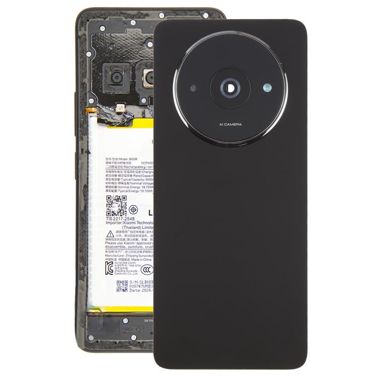 Coque arrière OEM pour Xiaomi Redmi A3 4G avec cache d'objectif d'appareil photo, pour Xiaomi Redmi A3 4G (avec cache d'objectif d'appareil photo)