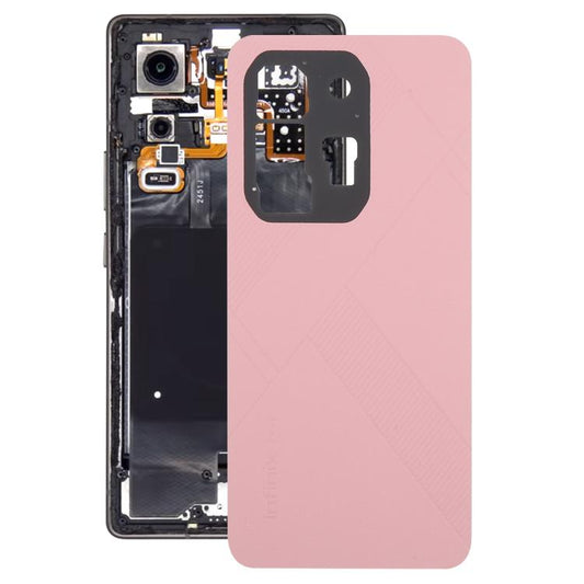 Coque arrière en cuir d'origine pour Infinix Note 50x 5G X6857B, pour Infinix Note 50x 5G (Original)