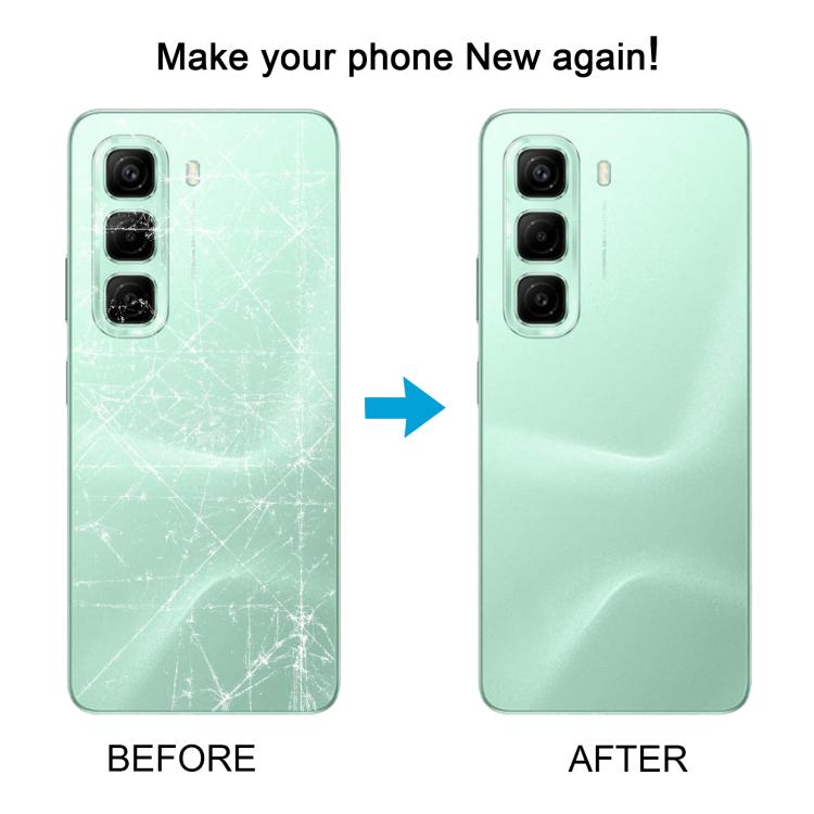 Coque arrière d'origine pour Infinix Hot 50 4G X6882 X6882B, pour Infinix Hot 50 4G (Original)
