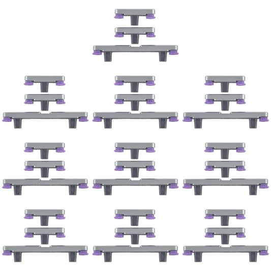 For Motorola Edge 60 Pro 10pairs Power Button and Volume Control Button