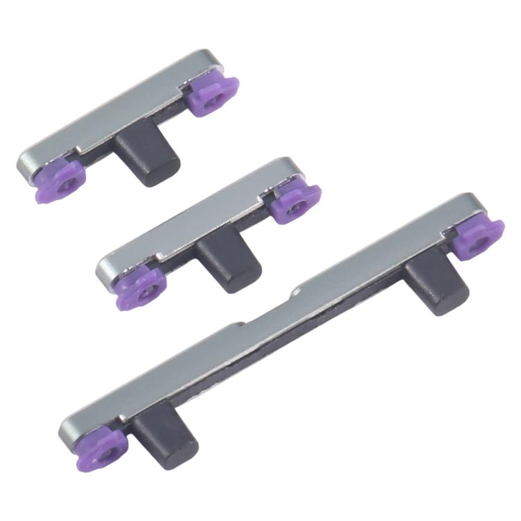 Lot de 10 paires de boutons d'alimentation et de contrôle du volume pour Motorola Edge 60 Pro