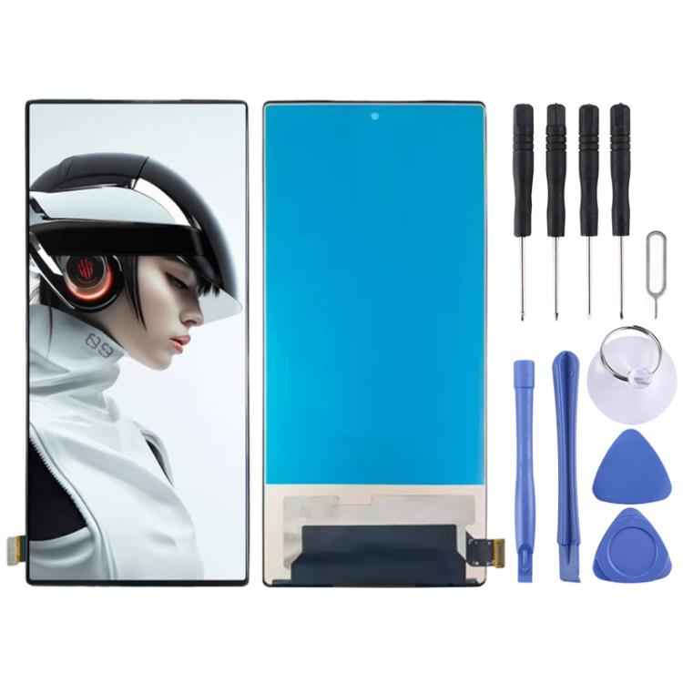 For ZTE Nubia RedMagic 9 Pro / 9 Pro+ / 9S Pro / 9S Pro+ TFT LCD Screen with Digitizer Full Assembly, Not Supporting Fingerprint Identification
