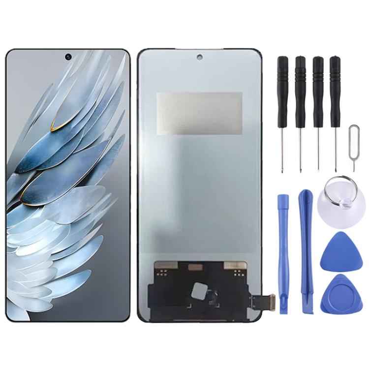 For ZTE Nubia Z50S Pro / Z60S Pro TFT LCD Screen with Digitizer Full Assembly, Not Supporting Fingerprint Identification