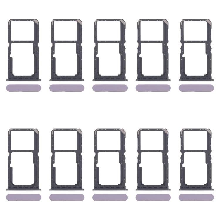 For OPPO A80 5G CPH2639 10pcs Original SIM Card Tray + SIM Card Tray / Micro SD Card Tray, For OPPO A80 5G(Original), For OPPO A80 5G (Original)