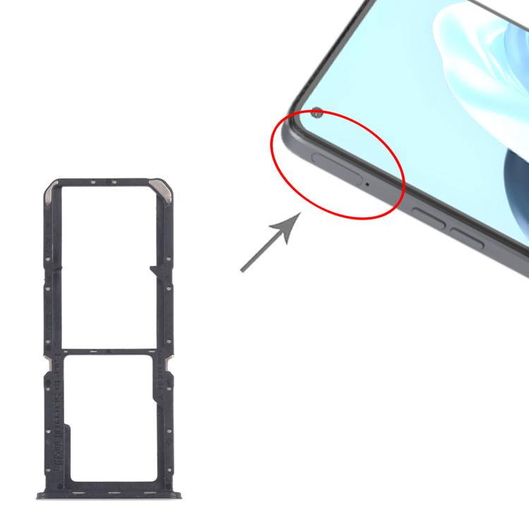 For OPPO Reno7 4G CPH2363 10pcs Original SIM Card Tray + SIM Card Tray + Micro SD Card Tray, For OPPO Reno7 4G (Original)