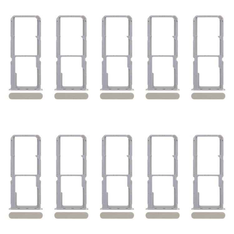 For OPPO Reno7 4G CPH2363 10pcs Original SIM Card Tray + SIM Card Tray + Micro SD Card Tray